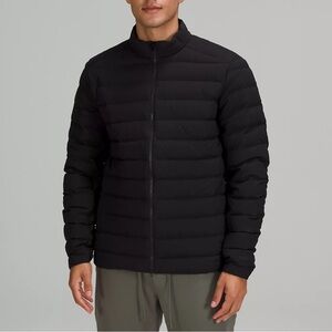 Lululemon Mens Navigation Goose Down Fill Puffer Jacket Black Size XXL
